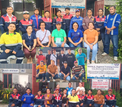 20 Forklift Operators Successfully Pass TESDA Skills Assessment